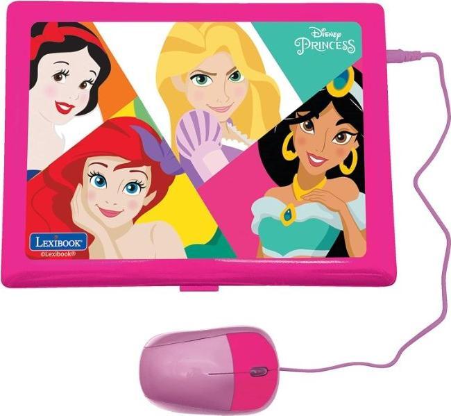 Image du produit Lexibook Ordinateur d'apprentissage Disney Princess - Ordinateur portable éducatif bilingue - 124 activités (Allemand, Anglais)