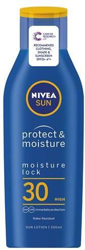 Immagine prodotto NIVEA Protect & Moisture Lotion SPF 30 (Crema solare, SPF 30, 200 ml)