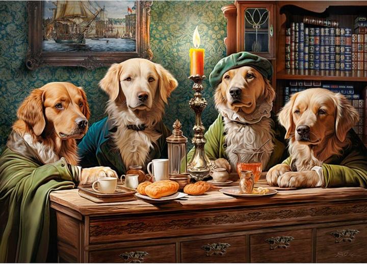 Actual product image Cherry Pazzi Puzzle 1000 pieces - Old Friends (1000 pieces)