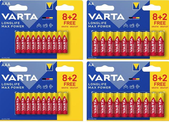 Immagine prodotto Varta Set di batterie (40 pz., AAA, AA)