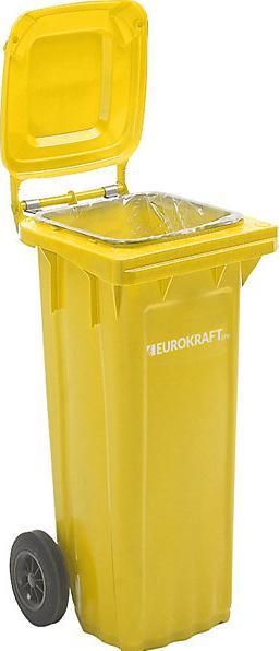 Produktbild eurokraft pro Grossmülltonne aus Kunststoff, nach DIN EN 840 (80 l)