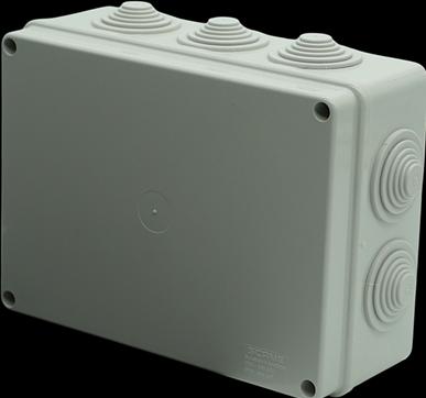 Actual product image Scame Junction box IP55 200x150x80mm