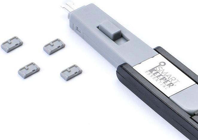Actual product image Smart Keeper 4 x Micro USB B-Port Locks with 1 x Mini Type Key