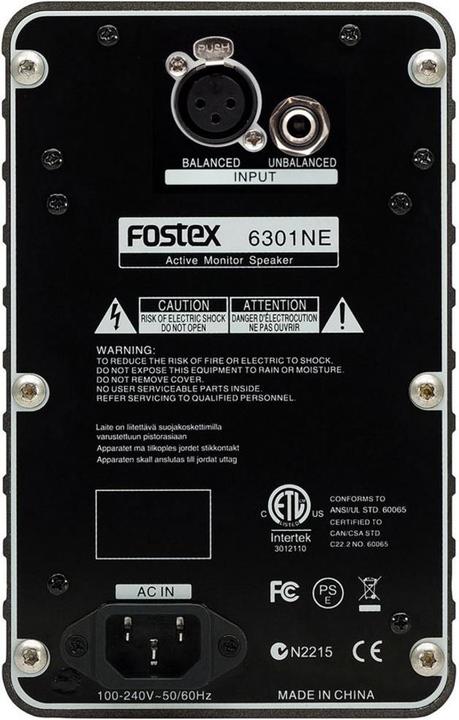 Actual product image Fostex 6301ne (Active, 1 pc., 1x 20 W)