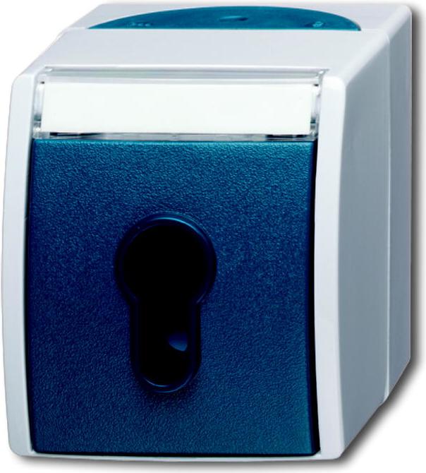 Produktbild Busch-Jaeger Schlüsselschalter 2733SLW-53 ocean 2733SLW-53 (1101-0-0917)