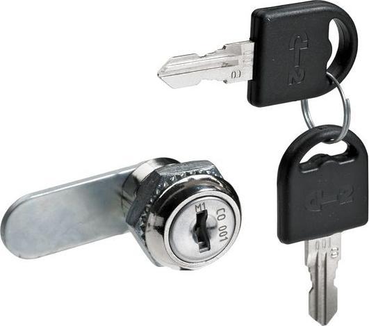 Actual product image Hettich Zylinderhebelschloss, vernickelt
