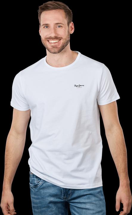 Pepe Jeans Original Basic T-Shirt Short Sleeve White
