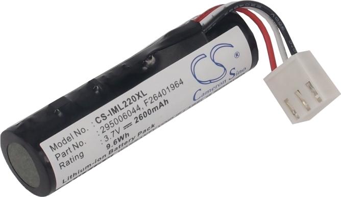 Actual product image NoName Battery for Ingenico 295006044, iWL280 etc. 2600mAh, 3.7V (1 pcs., Device specific, 2600 mAh)