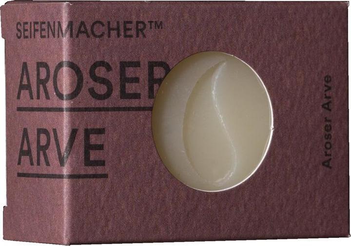 Actual product image Aromalife Swiss stone pine soap with Arosa pine