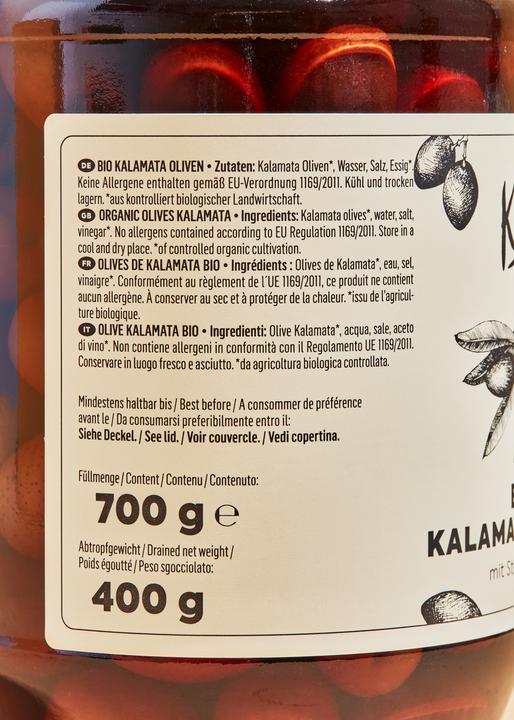 Actual product image KoRo Organic Kalamata olives (4000 g)
