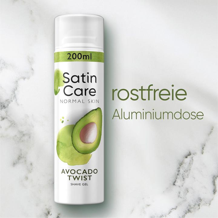 Immagine prodotto Gillette Satin Care Avocado Twist (200 ml, Gel da barba)