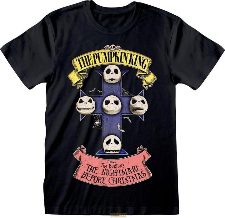 Heroes Inc Nightmare before Christmas T-Shirt The Pumpkin King Grösse S (S)