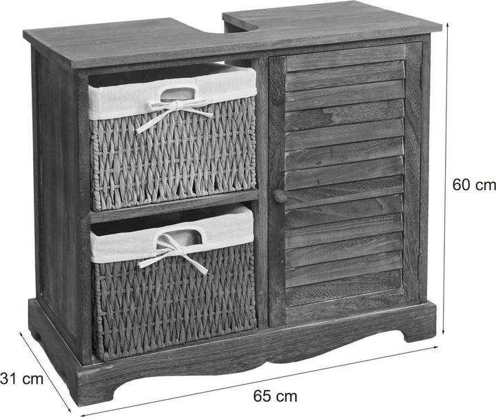 Actual product image Jamb shabby et chic (65 x 31 x 60 cm)