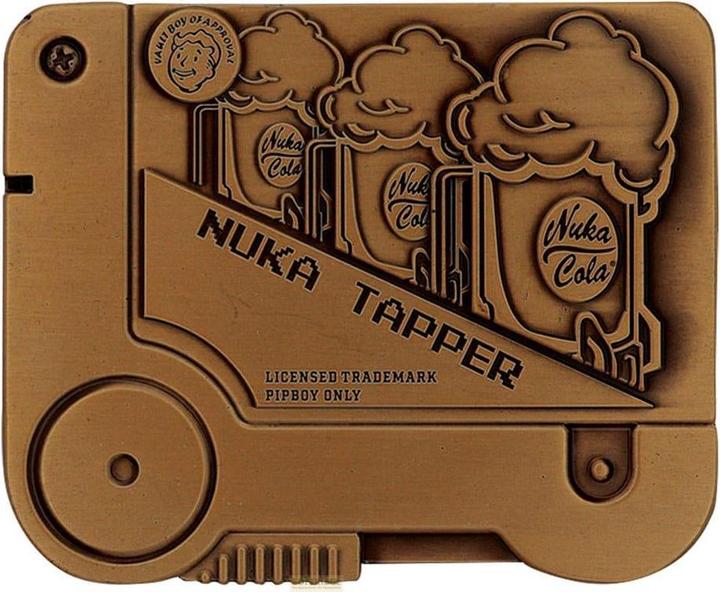 Actual product image Fanattik Fallout Replica Nuka Tapper Holotape