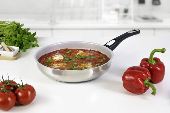 Produktbild Genius Pfanne 2-tlg., Ø 28 cm (28 cm, Pfannenset + Topfset, Edelstahl)