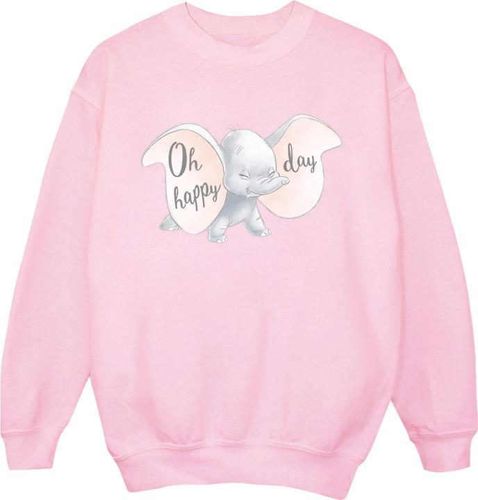 Actual product image Disney Girls Dumbo Happy Day Sweatshirt (140, 146)