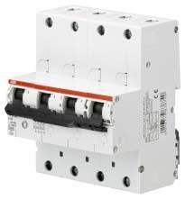 Actual product image ABB S754DR-E40 sel. main LS (SHU) E-Char.,25kA,40A,4P S754DR-E40