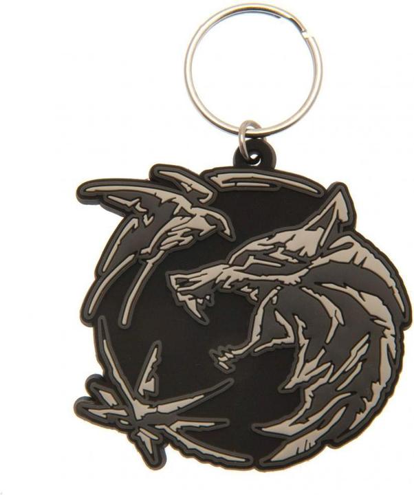 Actual product image Universal Textiles Wolf keychain