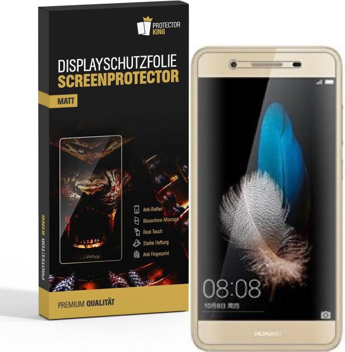 Actual product image Protectorking 4x Displayschutzfolie matt Anti-Reflex entspiegelt (4 Piece, Huawei Enjoy 5)