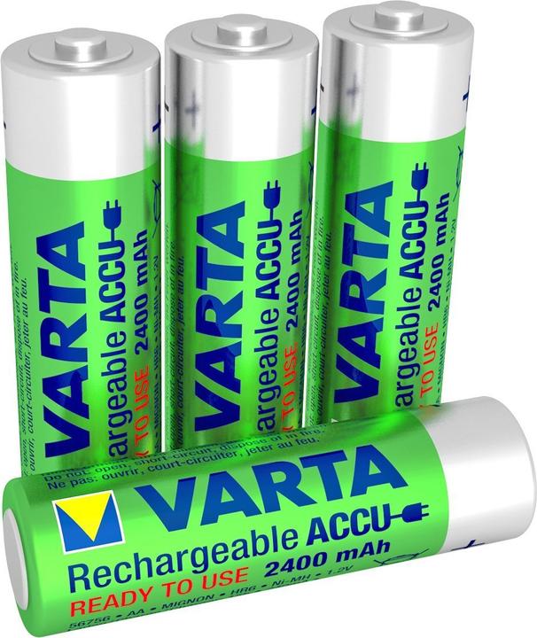 Produktbild Varta Rechargeable Accu (4 Stk., AA, 2400 mAh)