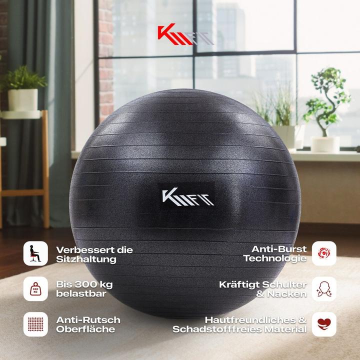 Immagine prodotto Km-Fit Palla per esercizi (55 cm)