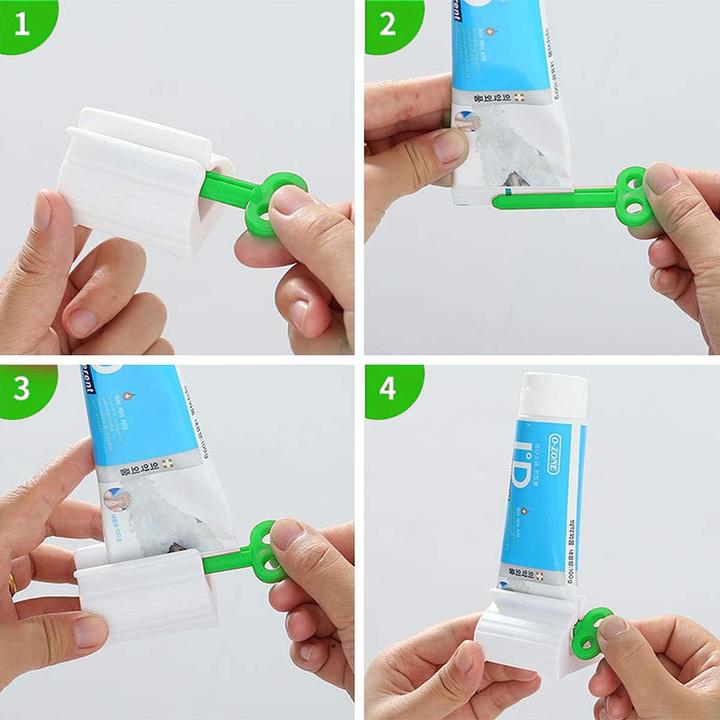 Actual product image ASMI Practical Toothpaste Dispenser Green