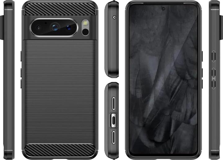 Productafbeelding Screenguard Carbon Brushed Soft TPU (Google Pixel 8 Pro)