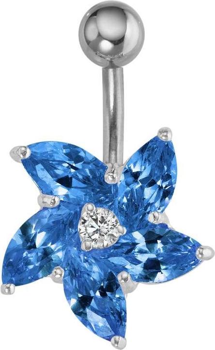 Immagine prodotto Bijouteria Piercing ventre (Acciaio inossidabile, Argento 925, Zirconia)