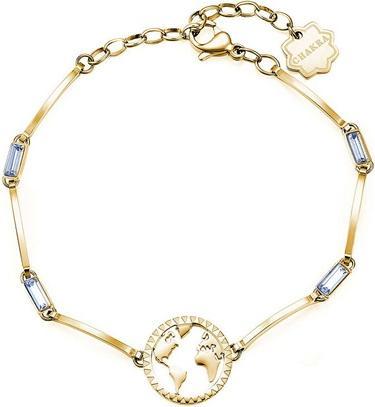 Immagine prodotto Brosway - Gold-plated globe bracelet with blue crystals BHKB018