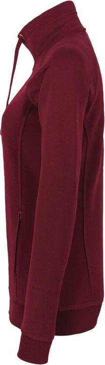 Actual product image Hakro Ladies Sweat Jacket College wine red, XL (XL)