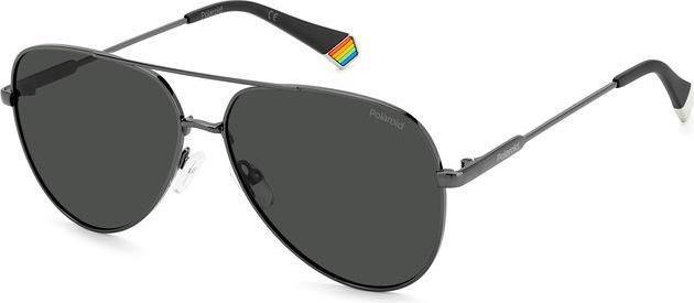 Actual product image Polaroid Zonnebril Volwassenen Zilverkleurig Volledig omrand Polarizerend