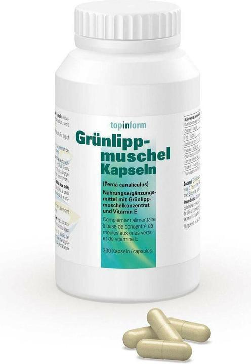Actual product image Alpinamed Green-lipped mussel (120 Piece, Capsules, 140 g)