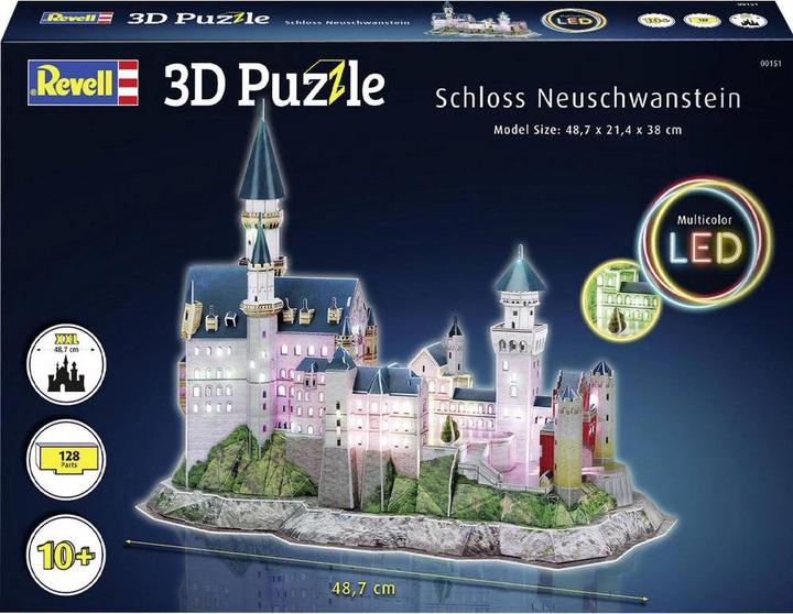 Immagine prodotto Revell Castello di Neuschwanstein Edizione LED (128 pezzi)