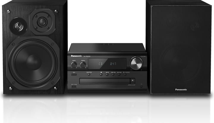 Actual product image Panasonic SC-PMX92 Home Audio Mini System (Bluetooth, CD player, Wi-Fi, Airplay, 1x 120 W)