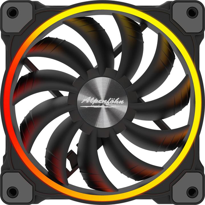 Actual product image Alpenföhn 120mm Wing Boost 3 ARGB High Speed PWM Fan, Triple (120 mm, 3 x)