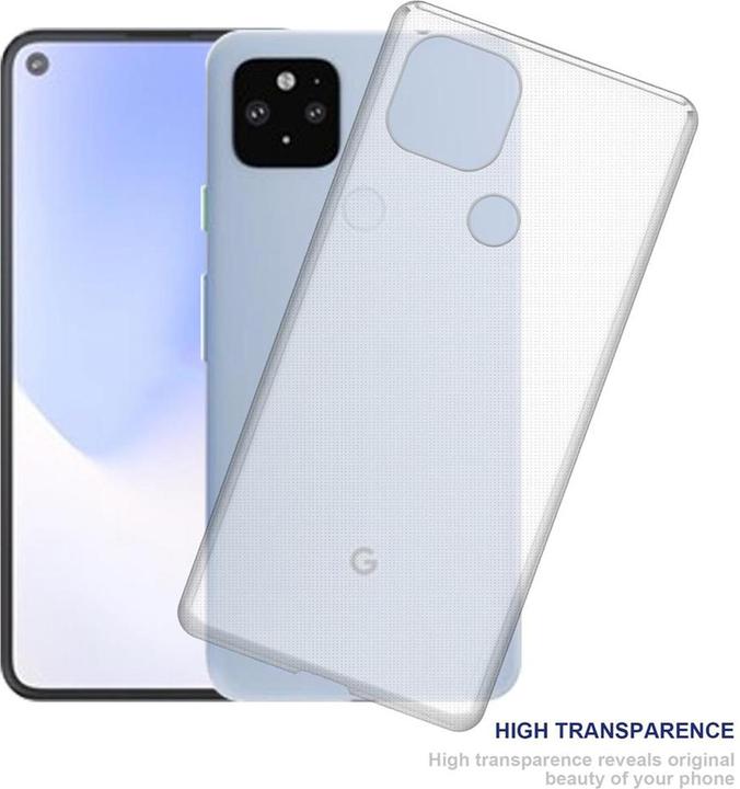 Produktbild Cadorabo TPU Ultra Slim AIR Cover (Google Pixel 5 XL)
