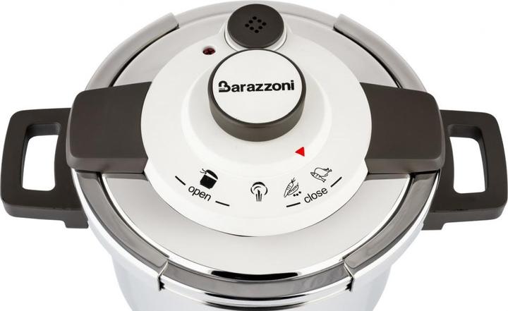 Actual product image Barazzoni Facile Dual System 2.0 6 L Stainless steel (22 cm, Pot, Stainless steel)