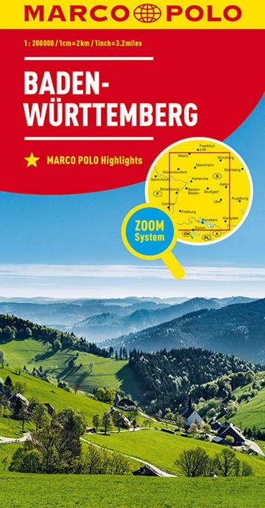 Produktbild MARCO POLO Karte Baden-Württemberg