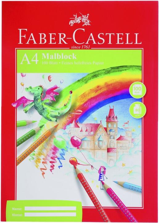 Faber-Castell Malblock (A4, Blanko)