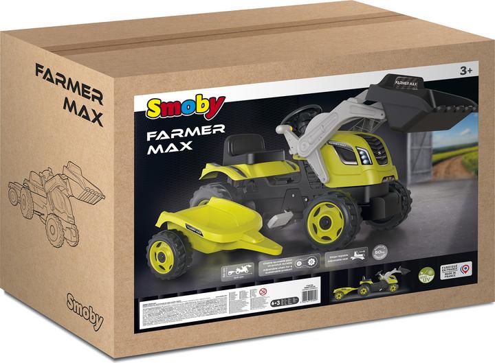 Actual product image Smoby Farmer Max + Trailer