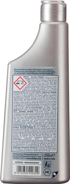 Image du produit Whirlpool Détartrage (250 ml)