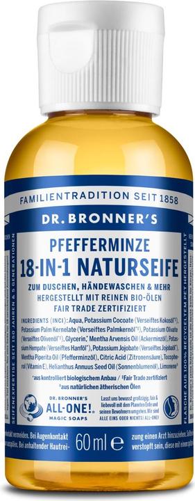 Dr. Bronner's 18-In-1 (Flüssigseife, 60 ml)