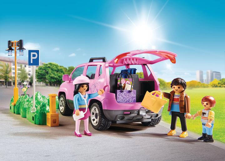 Image du produit Playmobil Voiture familiale avec baie de stationnement (9404)