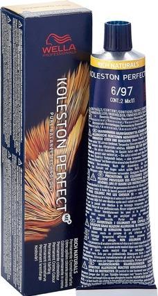 Actual product image Wella Koleston Rich Naturals (6/97 dark blond cendré-brown)