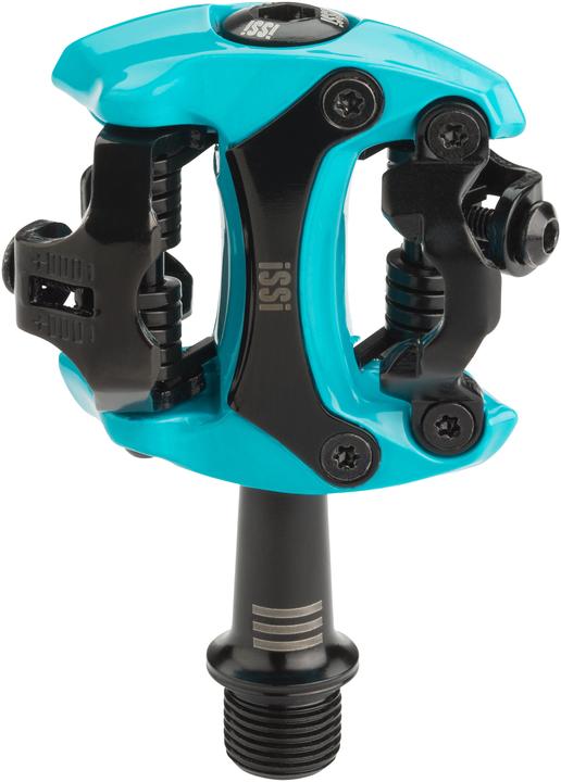 iSSi Flash III Pedal SPD (Triple Bearing). Teal.