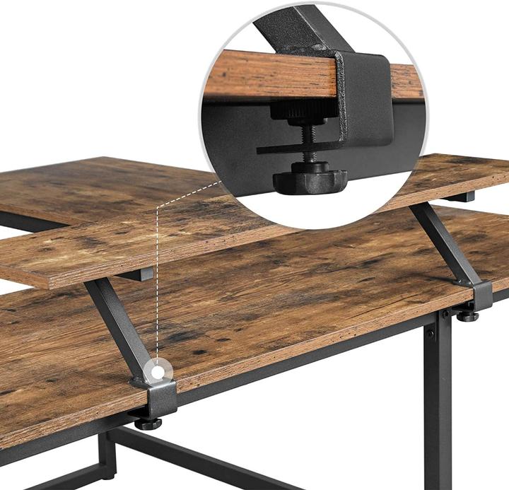 Actual product image Vasagle Workstation (140 x 130 x 91.5 cm)