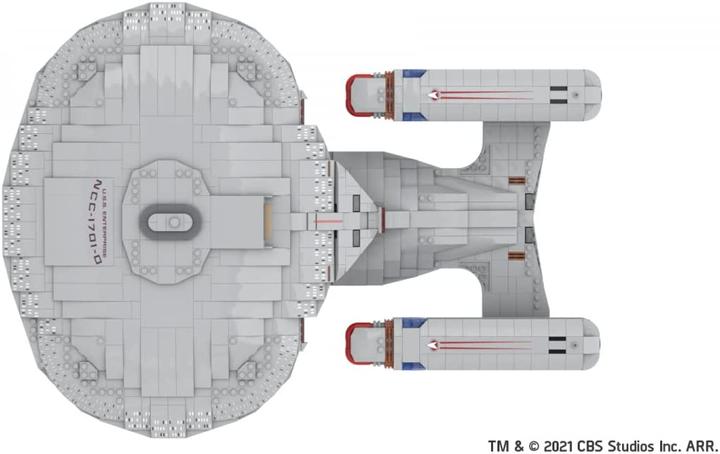 Image du produit Blue Brixx 104184 Star Trek USS Enterprise NCC-1701-D