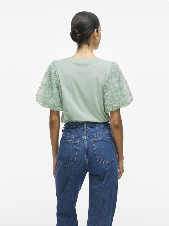 Actual product image Vila Rundhals Oberteil mit kurzen Ärmeln (L)