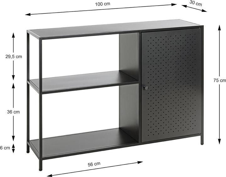 Productafbeelding HAKU Möbel Plank (100 x 30 x 75 cm)