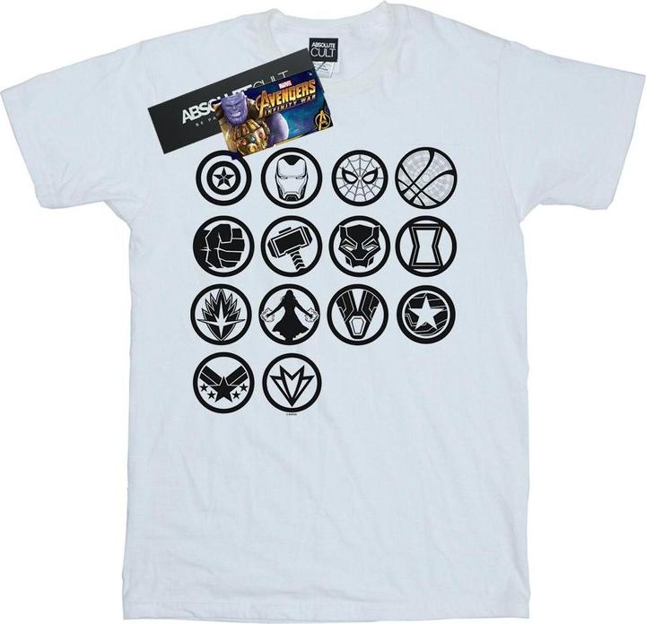 Produktbild Avengers Infinity War Icons Assemble TShirt (L)